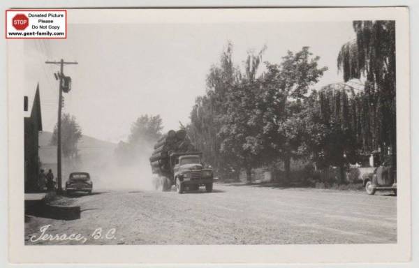 Logging Truck on Lakelse Ave